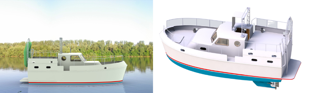 Boat CAD design