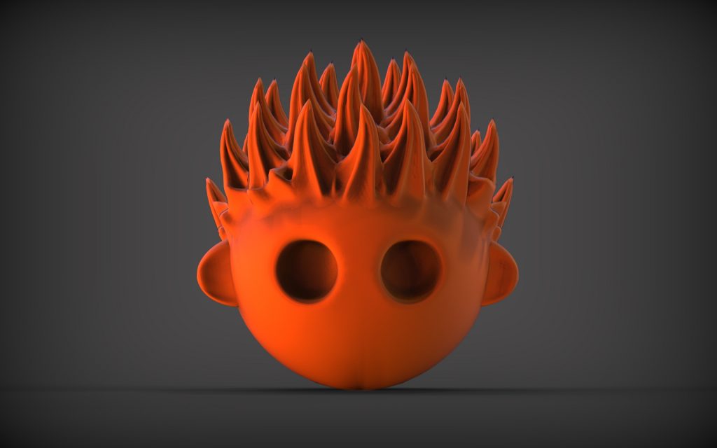 fire head logo design challenge