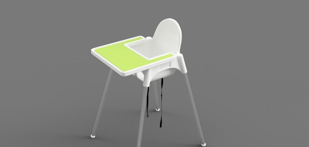 high chair design cad challenge