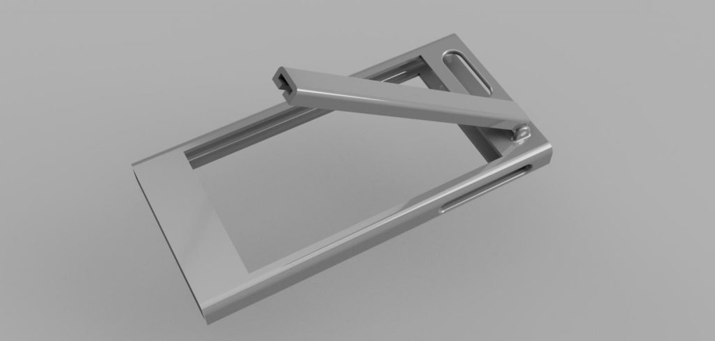 phone case with rails