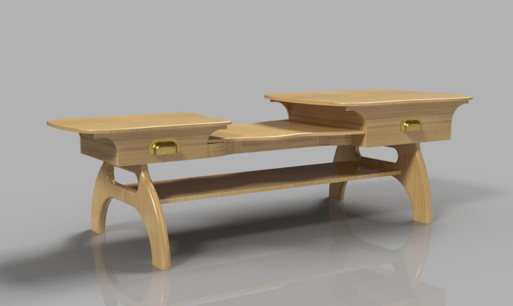multi-level table furniture design