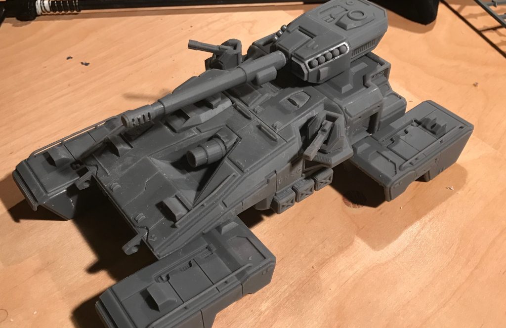 3D printed tank