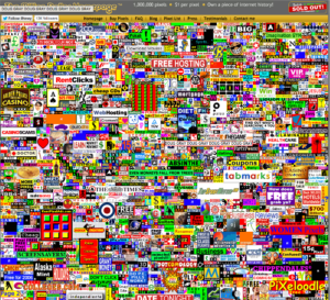 the million dollar homepage invention