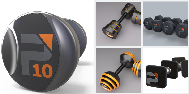 New Dumbbell Design Concepts