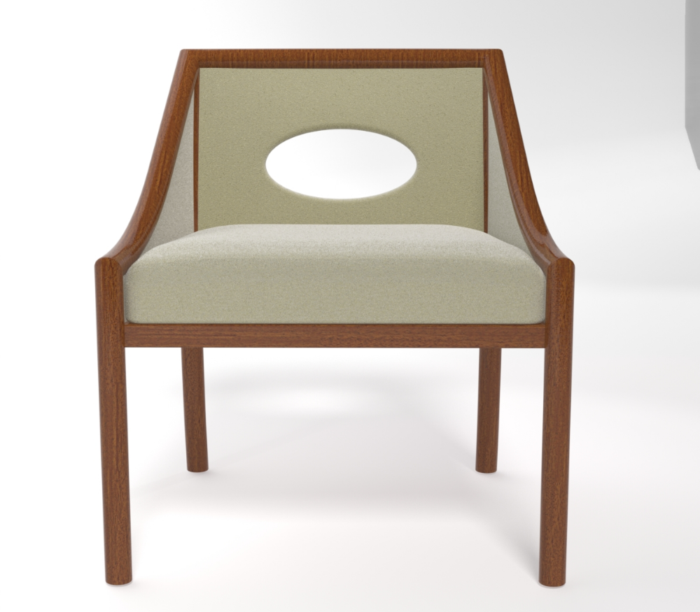 3D rendering for chair design