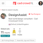 Freelance CAD designers and 3D modelers