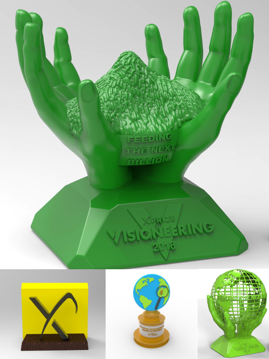 XPRIZE Visioneering - Trophy Design - Feeding the Next Billion