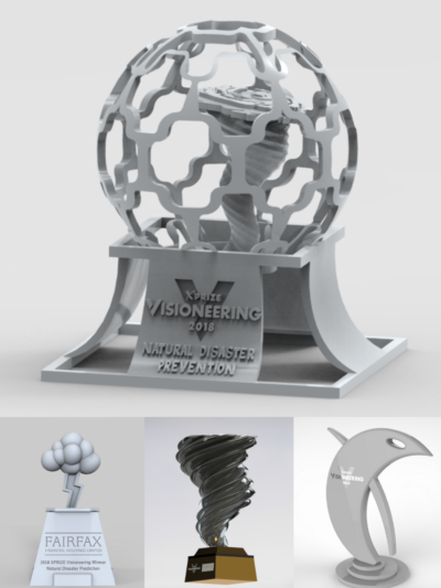 XPRIZE Visioneering - Trophy Design - Natural Disaster Prediction