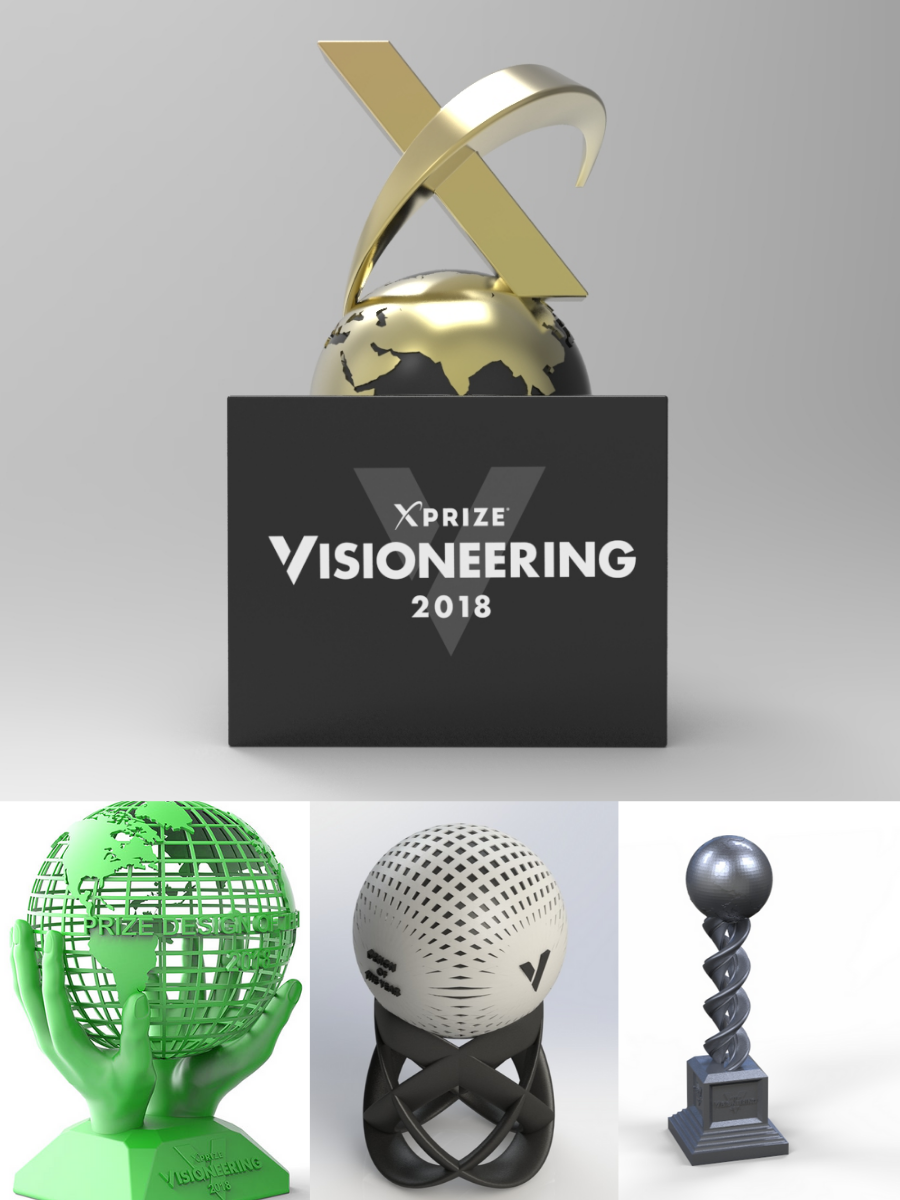 XPRIZE Visioneering - Trophy Design - Prize Design of the Year