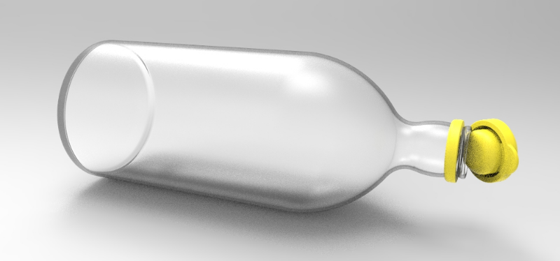 3d model of bottle