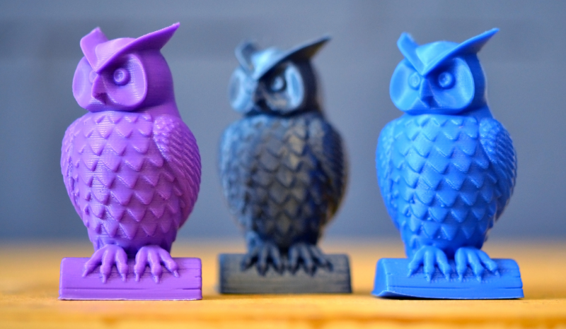 3d printed owlss