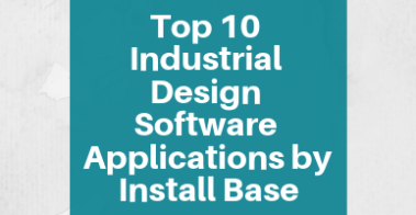 Top 10 Industrial Design Software Applications by Install Base