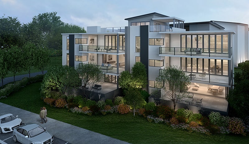 Apartment Complex 3D Photorealistic Rendering Benefits