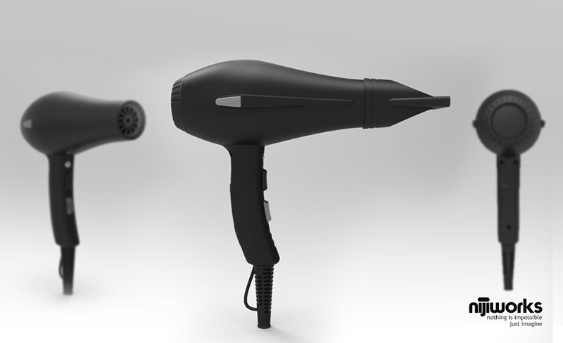 Product Design Hairdryer