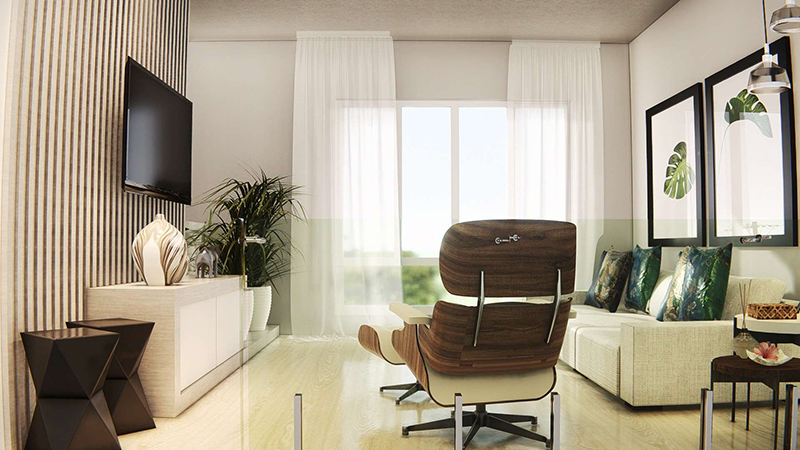 Photorealistic Rendering Living Room