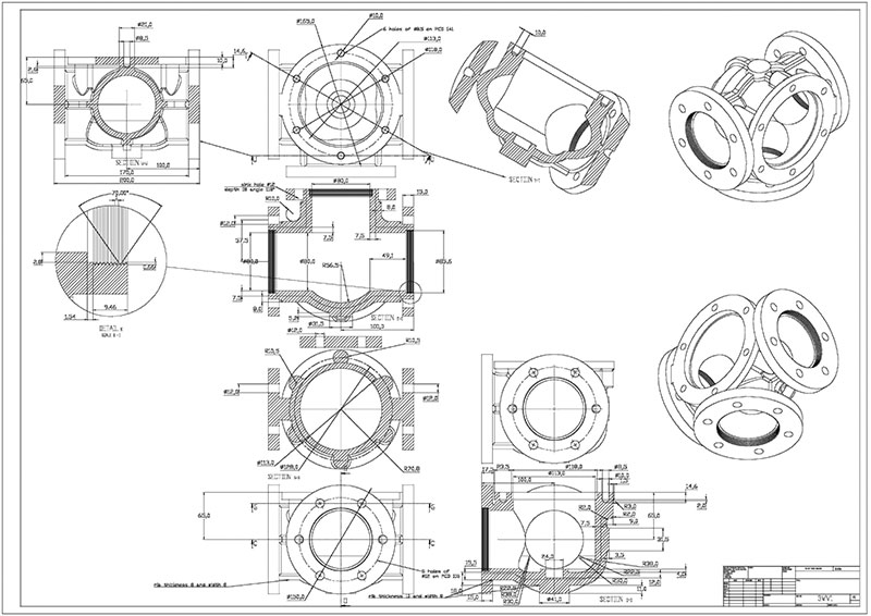 Valve-drawing-CAD