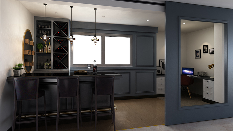 3D-rendering-Kitchen-desgn