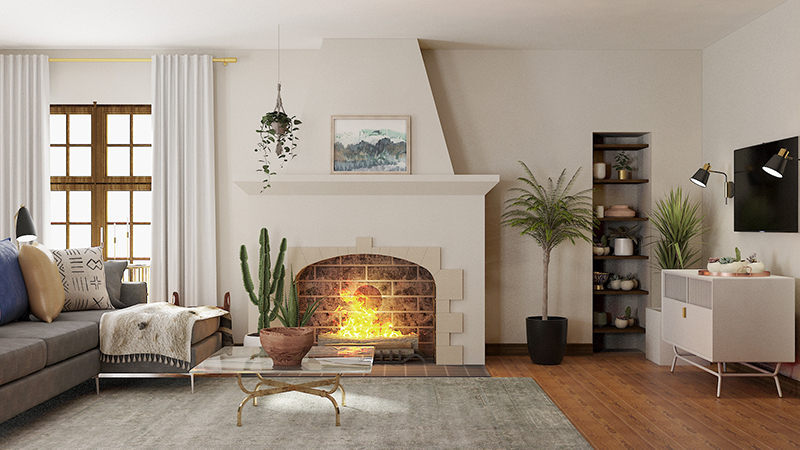 Living-room-3D-furniture-rendering