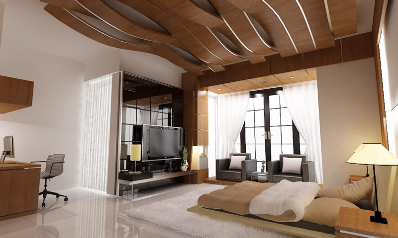 Living-room-urniture-3D-rendering