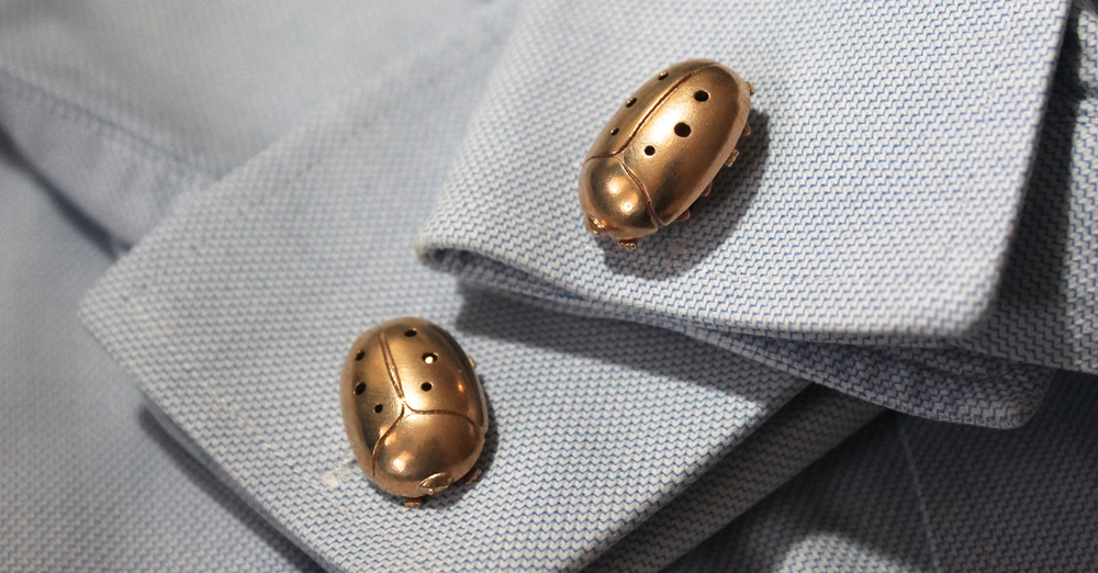 Beetle-cufflinks-product-design