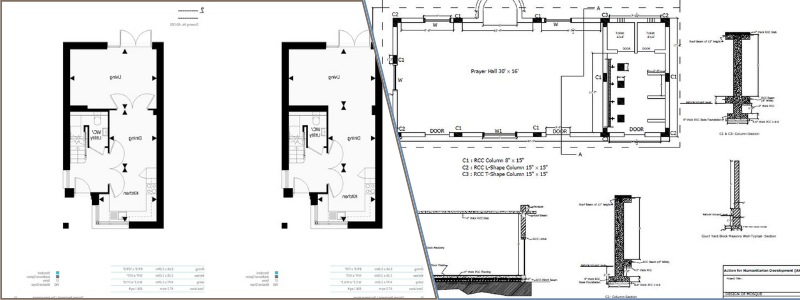 CAD-design-floor-plans
