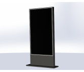 Custom Aluminium Outdoor Digital Sign Casing