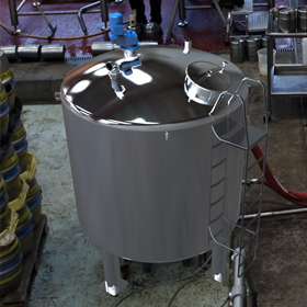 Vat design for brewery