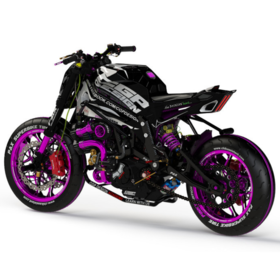 Superbike motorcycle rendering