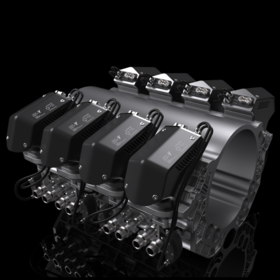 Car engine rendering