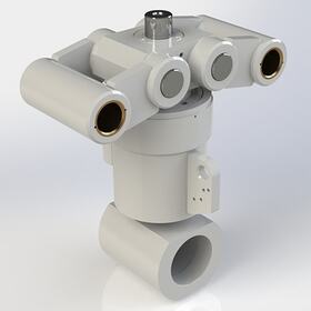 Hydraulic cylinder model