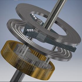 Helicopter rotor transmission