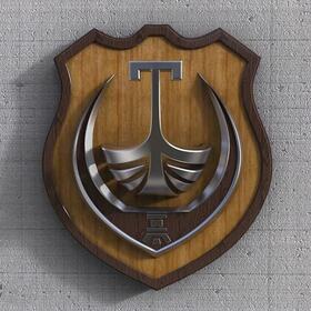 3D logo design for Tivat city hall