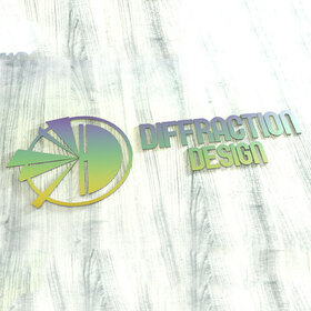Diffraction Design 3D logo