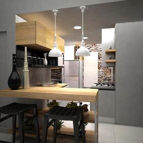 3D kitchen presentation