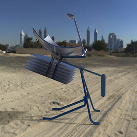 Solar dish power generator