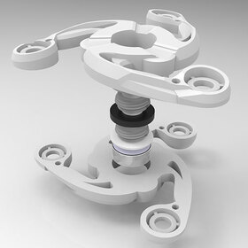 Double fidget spinner