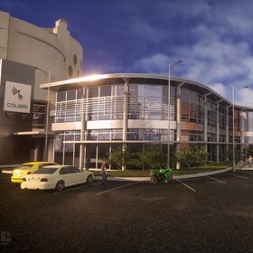 3D commercial building site planning