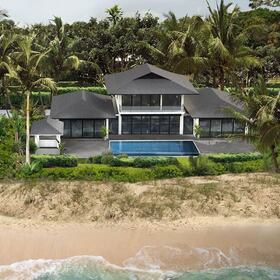 Beach home rendering