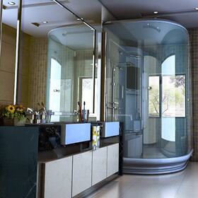 Bathroom interior rendering 