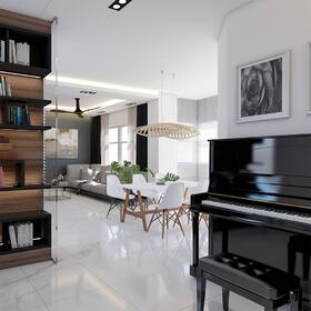 Interior HDR rendering 