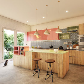 Kitchen architectural design