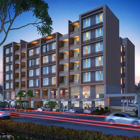 Apartment building 3D architectural animation