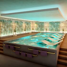 Swimming pool 3D architectural animation