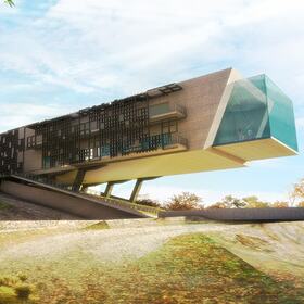 Building 3D architectural visualization