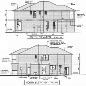 House architectural drawings