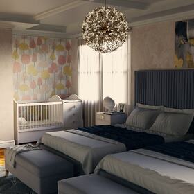 Master bedroom interior design