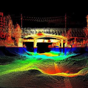 Bridge point cloud modeling 