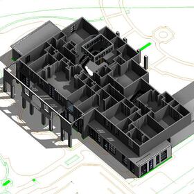 Beverly Hills house Revit conversion