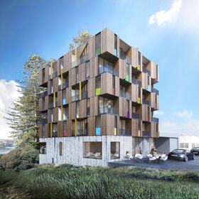 Apartment building structural design