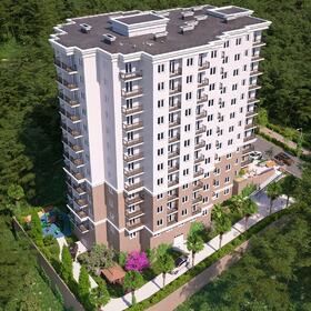 Apartment complex rendering